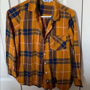 Old Navy Plaid Button Up